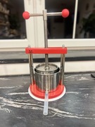 Wyciskarka do soków, wina, prasa do owoców 1,5l stal, 12cm