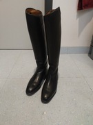 sprzedam damskie skórzane buty do jazdy konnej