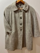 Elegancki płaszczyk beżowy płaszcz plussize rozmiar 46/48 Marks & Spencer 