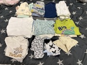 Ubrania niemowlęce r.62 -40 sztuk