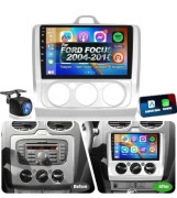 NHOPEEW Radio samochodowe 4 + 64G do Ford Focus 2004-2010