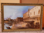 Obraz, olej na płótnie, duży 145 x 100 cm