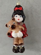 Bombka choinkowa szklana 