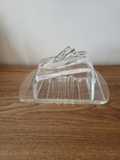 Serownica na Ser szklo PRL 