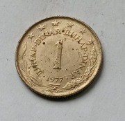 1 dinar 1977r. Jugosławia
