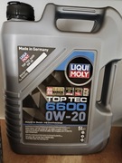 Liqui moly top tec 6600 0w20  5l +2l