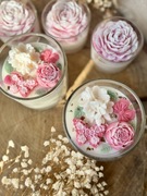 Zapachowa świeca sojowa kwiatowa na prezent 300 g