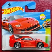 Hot Wheels Mainline 2025 - Ferrari F40 Competizione + Protektor