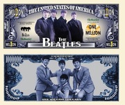 The Beatles gwiazdy estrady banknot kolekcjonerski