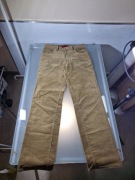 Pierre Cardin Jeans Sztruksy Złote Męskie Rozmiar W35/L34