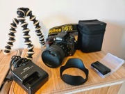 Lustrzanka body Nikon D610 pełna klatka obiektyw Sigma A 24 mm f/1.4 DG HSM