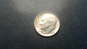 USA one dime (10 centów) z Rooseveltem z 1962 D_srebro