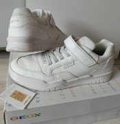 Geox Respira J Perth sneakersy niskie białe buty sportowe 39 wkł. 25,5cm