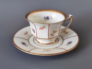 Rosenthal Bavaria Art Deco duo, filiżanka espresso /mokka ze spodkiem 1931r