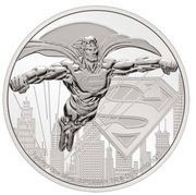 Srebrna moneta Niue:DC Comics - Superman 1 uncja Srebra 2021