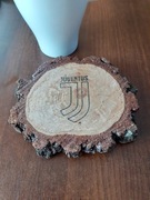 Juventus Turyn. Podkładka pod kubek,  gruba kora