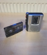 Walkman dyktafon SONY TCM-150 z kasetą vintage