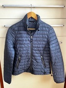 36 S Massimo Dutti lekka granatowa kurtka pikowana