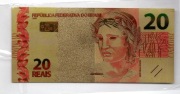 Banknot plastykowy Brazylia 20 reali