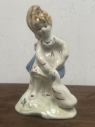 Stara Ceramiczna Figurka z Prl