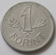 Moneta 1 forint z 1974 roku 