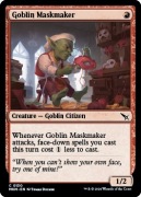 MTG - Goblin Maskmaker x4 (KOMPLET) - Murders - Magic The Gathering