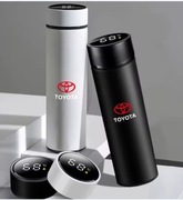 2 szt.inteligentny termos kubek termiczny Toyota wyświetlacz biały i czarny