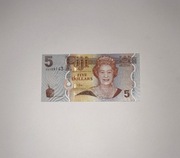 Fidżi Fiji 5 dolarów 2011 r. UNC / banknot zagraniczny