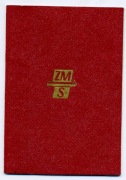Legitymacja członkowska ZMP 1963r                                      