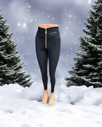 Nowe czarna legginsy push up typu olavoga M