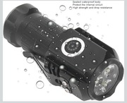 Latarka LED z funkcją powerbanku 