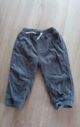 spodnie sztruksy niemowlęce  na 74 cm