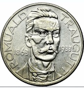 Moneta obiegowa II RP Romuald Traugutt 