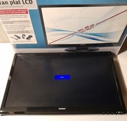 Monitor SilverCrest LCD 24-1 Wide, sprawny 100%, super stan