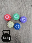 Kości Koreanskiej Gry GONGGI GONGI SQUID GAME - Druk3d 5x4g Ciężkie