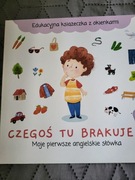 Edukacyjna książeczka z okienkami -Czegoś tu brakuje