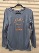 Nowa bluzka ciążowa z długimi rękawami bawełna napis Esmara rozmiar 40/42