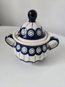 Cukierniczka z uszami ceramika bolesławiecka 