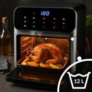 Air Fryer frytownica z rożnem obrotowym funkcja grilla 12l 1800w
