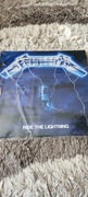 Metallica ride the lightning lp. blue niebieska 