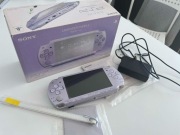 PSP 2000 Lavender Purple, komplet, nowa bateria