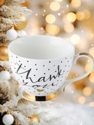 Altom Design elegancki kubek porcelanowy Thank You 400 ml