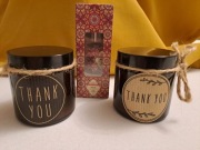 Zestaw świec sojowych z olejkiem zapachowym, prezent 