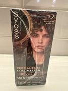 Farba niemiecka firmy SYOSS orzechowy brąz x3, trwały kolor