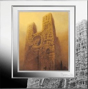 Moneta Katedra Zdzisław Beksiński - Unikat, Nienaruszona! -Możliwa Zamiana!