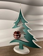 Designerska Choinka Ozdobna z Bombką 