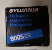 Żarówka halogenowa HB3 12V 65W Sylvania 9005 oryginał Made in USA