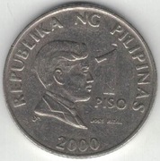 Filipiny 1 piso peso 2000 - 24 mm - nr 3