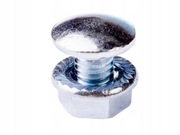 Śruba z łbem grzybkowym + nakrętka kołnierzowa SGK M6X10 651041 /100szt.