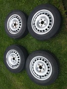 Komplet kół zimowych 5x112 Dębica 195/65R15 Skoda Octavia II